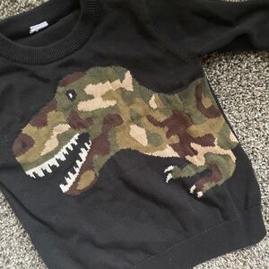 🦖 GAP Kids Camouflage Dinosaur Sweater 🦖